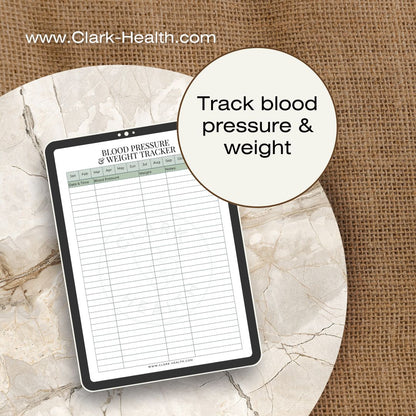 Clark Health Blood Pressure & Weight Tracker